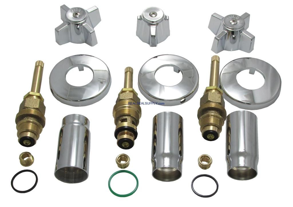 Real Deal Supply Sterling Faucet Shower Valve Renovation Kit (Choose